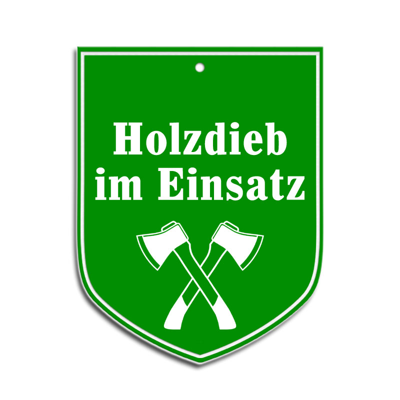 Holzdieb im Einsatz